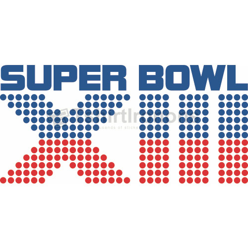 Super Bowl T-shirts Iron On Transfers N808